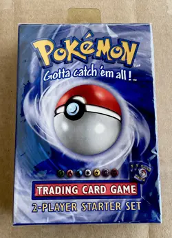 POKEMON FULL UNOPENED BOX - 2-Player Starter Set Trading Cards FACTORY SEALED - Image 1