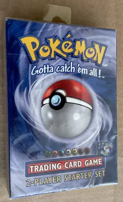 POKEMON FULL UNOPENED BOX - 2-Player Starter Set Trading Cards FACTORY SEALED - Image 2