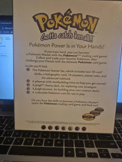 1999 Pokemon STARTER GIFT BOX Cards SEALED UNOPENED Set Deck Jungle Pack ++ - Image 2