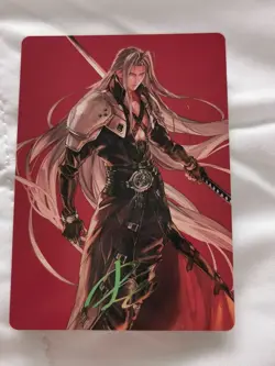 MTG Final Fantasy - Sephiroth, Fabled SOLDIER Art Series Gold-Stamp Card 44/53 - Image 1