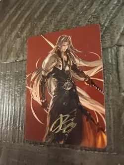 Sephiroth, Fabled SOLDIER Art Card (Gold-Stamped Signature) 44/53 Final Fantasy - Image 2