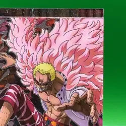 Doflamingo 10-26 One Piece TCG Holo Wafer Card Japanese Anime Bandai Limited - Image 2