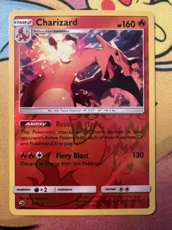 Charizard 3/70 Dragon Majesty Reverse Holo Rare Pokemon TCG Card - Image 1