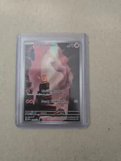 Pokemon Charmander 168/165 Sv Scarlet & Violet 151 Holo Illustration Rare Card - Image 1