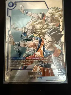 Dragon Ball Super Card Game Gotenks SB02-022 Foil SR* Standard Card - Image 2