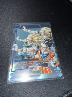 Dragon Ball Super Card Game Gotenks SB02-022 Foil SR* Standard Card - Image 3