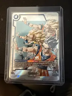 Dragon Ball Super Card Game Gotenks SB02-022 Foil SR* Standard Card - Image 5