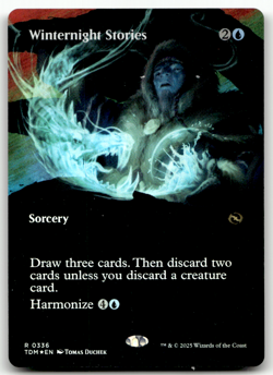 Winternight Stories (Borderless) R Tarkir: Dragonstorm 336 NM - Image 1