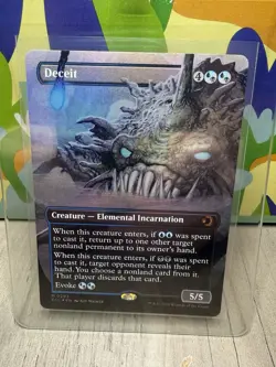 MTG Deceit (Borderless) Lorwyn Eclipsed Foil - Image 1