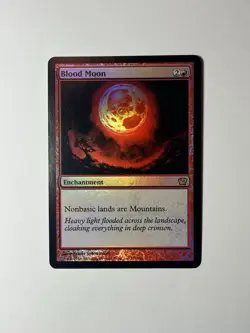 MTG Blood Moon Foil [9th Edition] NM - Image 1