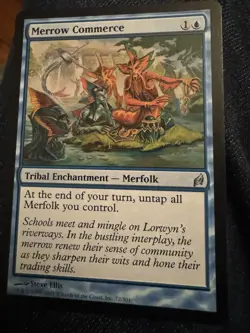 Mtg Merrow Commerce Nm ! Lorwyn MERFOLK UNTAP ! - Image 1