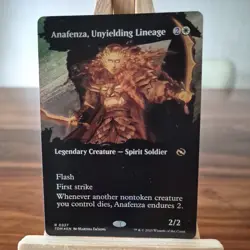 MTG Anafenza Unyielding Lineage Foil Borderless Card Tarkir: Dragonstorm R 0327 - Image 4