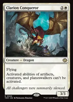 MTG | Clarion Conqueror | Tarkir: Dragonstorm - Image 1