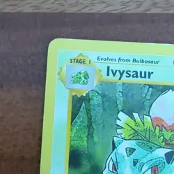 Pokemon TCG - Ivysaur (30/102) 1st Edition Base Set Shadowless Uncommon (LP) - Image 2