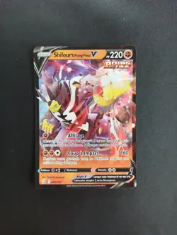 Carte Pokemon Shifours Poing Final V 085/163 - Style de Combat - FR - Image 1