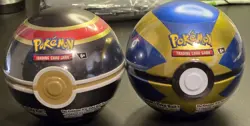 Pokemon TCG Pokeball Tin - Set Of 2. Luxury Ball & Quickball. Factory Sealed. - Image 2