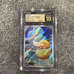 Pokemon Psyduck (2025) JPN Mega Dream ex 199/193 CGC PRISTINE 10 - Image 1