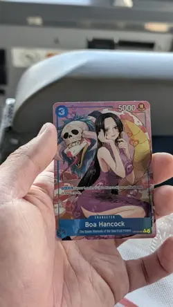 Boa Hancock (Alt Art) OP13-051 R Carrying on His Will ONE PIECE Card ENGLISH NM - Image 1