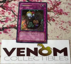 1x (M/NM) - Treacherous Trap Hole - CSOC-EN089 - Secret Rare - Unlimited YuGiOh - Image 1