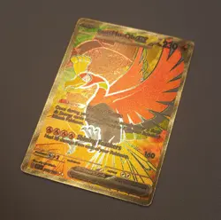 2025 Pokemon TCG Ethan's Ho-Oh ex 209/182 sv10: Destined Rivals Ultra Rare NM+/M - Image 1
