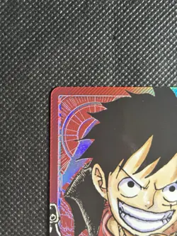One Piece TCG - Monkey. D. Luffy OP01-003 Pre-Errata Near Mint Romance Dawn - Image 4