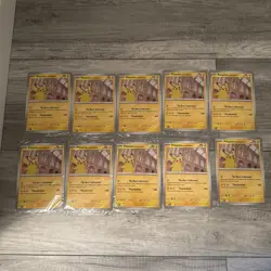 Pokemon Pikachu At The Museum x Natural History London Jumbo Card - Sealed x10 - Image 1