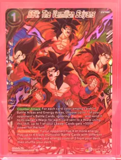 Dragon Ball Super Card Game SS4: The Vermilion Saiyans BT15-152 Foil 113 - Image 1