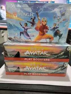 3x Sealed Magic: The Gathering (MTG) Avatar Play Booster Box (30x3=90 packs) - Image 1