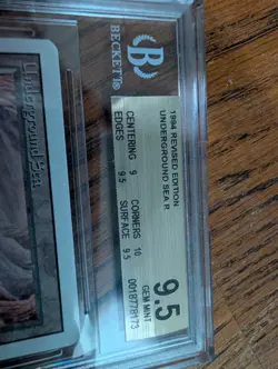 Underground Sea, Revised, Beckett graded 9.5 - Image 3