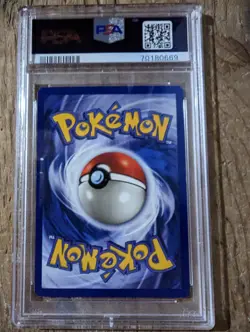 1999 Pokemon Fossil 1st Edition #51 Krabby PSA 8 NM - MINT - Image 2