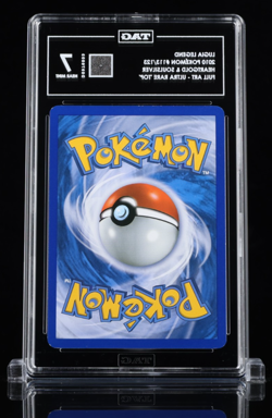 2010 POKEMON HEARTGOLD & SOULSILVER 113/123 LUGIA LEGEND FULL ART TOP- TAG 7 NM - Image 2