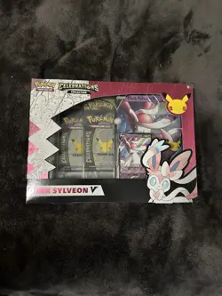 Pokemon TCG: Celebrations Dark Sylveon V Collection Box New Factory Sealed - Image 1