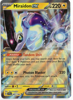 Miraidon ex 081/198 S&V Holo Pokemon Card - Image 1