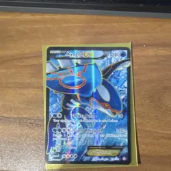 Pokemon Kyogre EX Full Art Ultra Rare Holo 148/160 XY Primal Clash TCG Card - Image 1