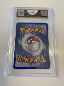 1999 Pokemon TCG First Edition Light Ninetails SRG 7.5 NM - Image 2