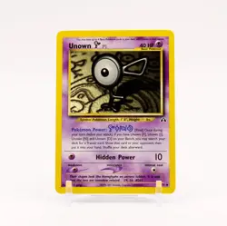 Unown F - 48/75 Neo Discovery Uncommon Pokemon - NM - Image 1