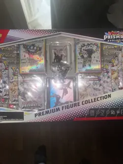 Pokemon Scarlet & Violet Prismatic Evolutions Premium Figure Box Espeon Umbreon - Image 2