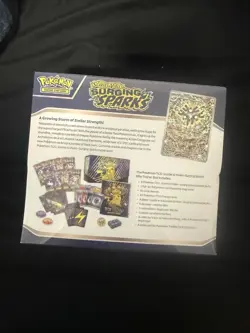 Pokemon Scarlet & Violet Surging Sparks Elite Trainer Box Promo Booster English - Image 2