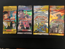 Set of 4 SEALED Japanese Pokemon Booster Packs - Gym Heros to Neo Discovery - Image 1