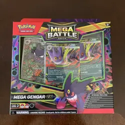 Pokemon TCG Mega Evolutions Mega Gengar EX Battle Deck Full Art Haunter PROMO - Image 1