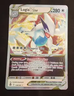 Lugia VSTAR 139/195 Rare Pokemon TCG NM - Image 1