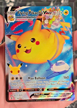 Flying Pikachu VMAX 007/025 - Pokemon 25th Anniversary Celebrations Holo - NM - Image 1