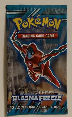 EMPTY Pokemon Black White Plasma Freeze DEOXYS Booster Pack - Image 1