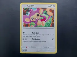 Pokemon - Aipom SM244 Sun & Moon Promo - Image 1