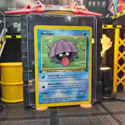 Shellder 1st Edition Fossil Pokemon TCG 54/62 Unlimited Common - Image 3