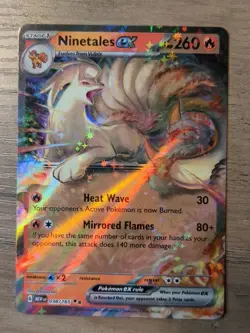 Ninetales ex 038/165 SV: 151 Double Rare Pokemon TCG 2023 NM - Image 2