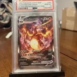 2022 Pokemon SWSH BSP Ultra Premium Collection #261 FA Charizard VMAX PSA 10 - Image 2