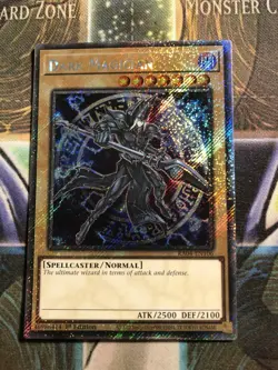 *** DARK MAGICIAN *** ALTERNATE ART PLATINUM SECRET RARE RA04-EN106 MVP1 YUGIOH! - Image 1