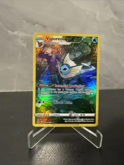2022 Pokemon TCG • Vaporeon SWSH09: Brilliant Stars Trainer Gallery TG02/TG30 NM - Image 1