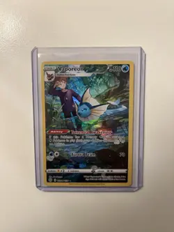 Pokemon TCG - Vaporeon TG02/TG30 Brilliant Stars Trainer Gallery - Image 1